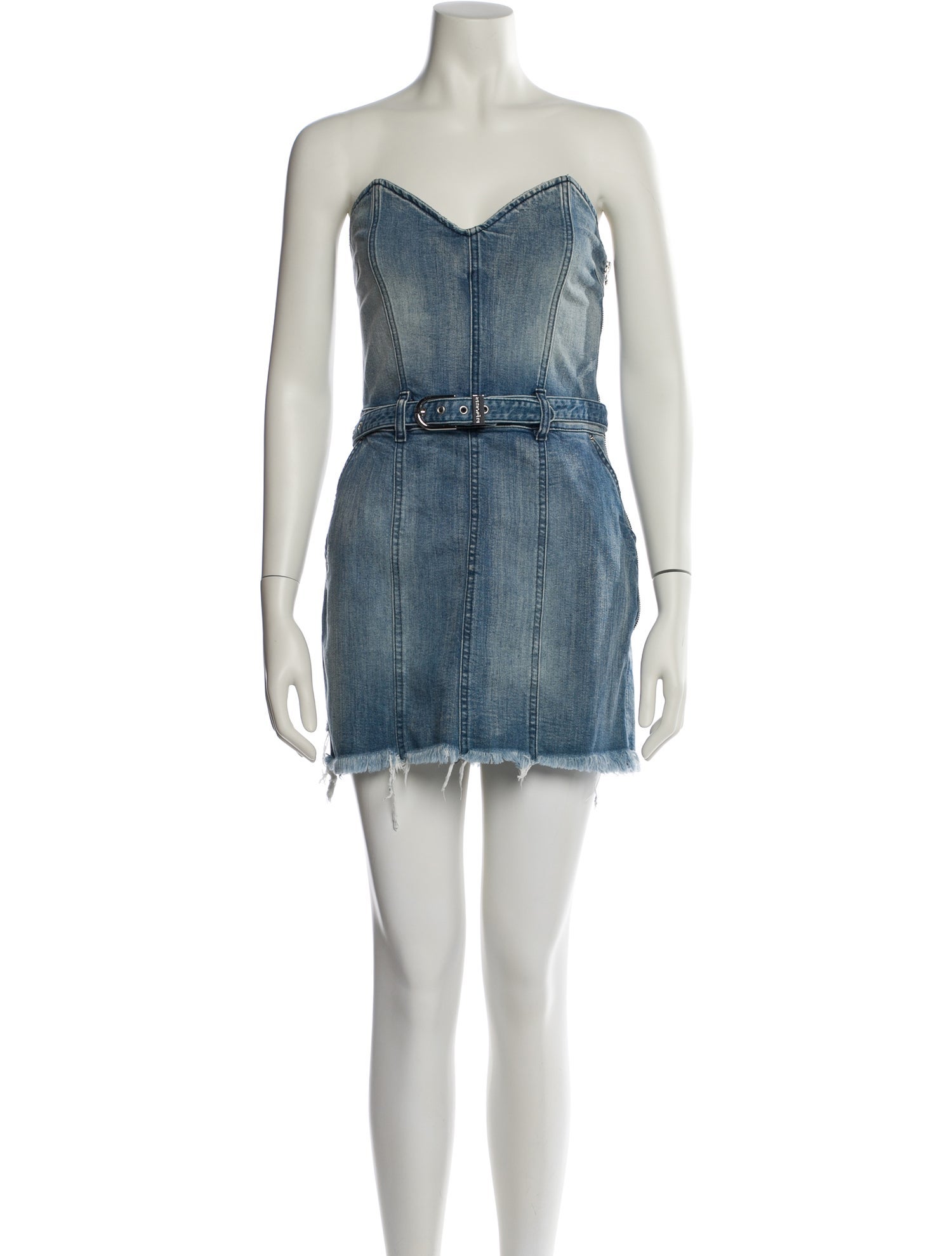 Retrofête Strapless Mini Dress