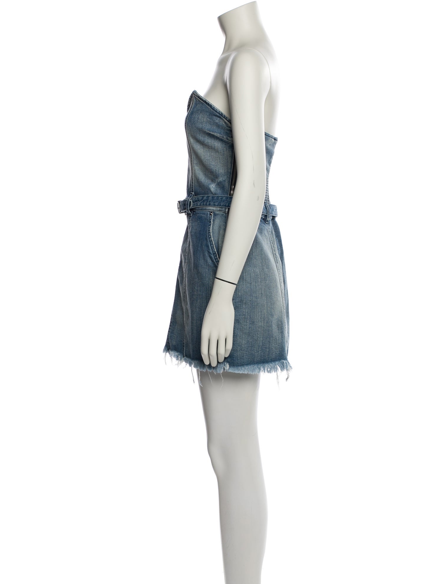 Retrofête Strapless Mini Dress