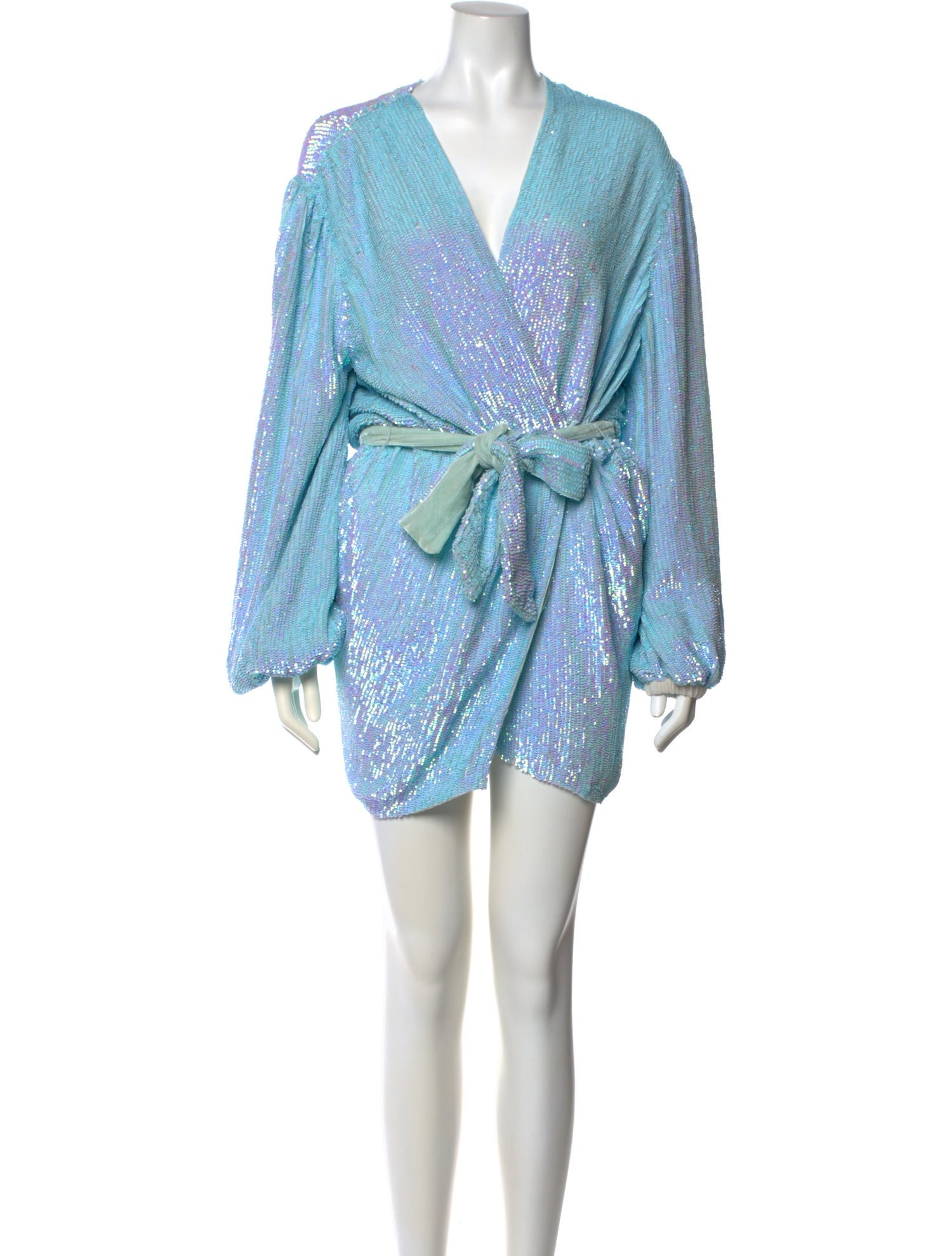 Retrofête Patterned Mini Dress