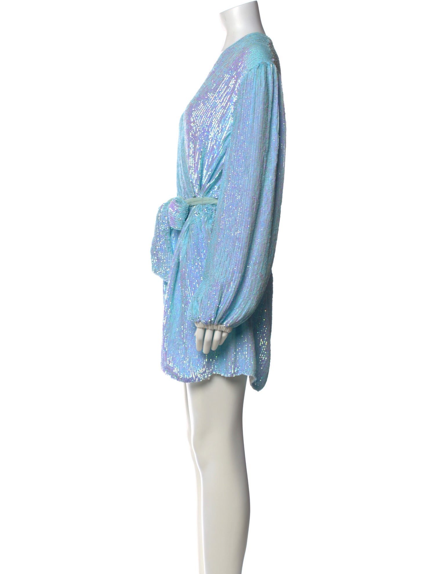 Retrofête Patterned Mini Dress