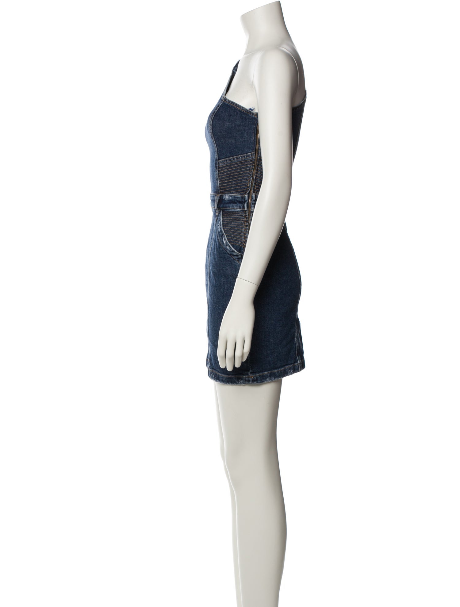 Retrofête One-Shoulder Mini Dress