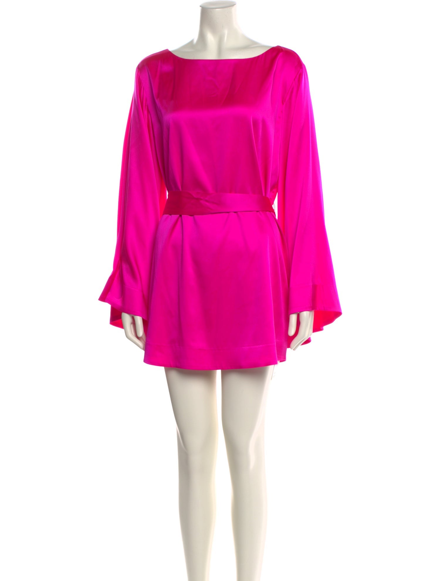 Retrofête Silk Mini Dress