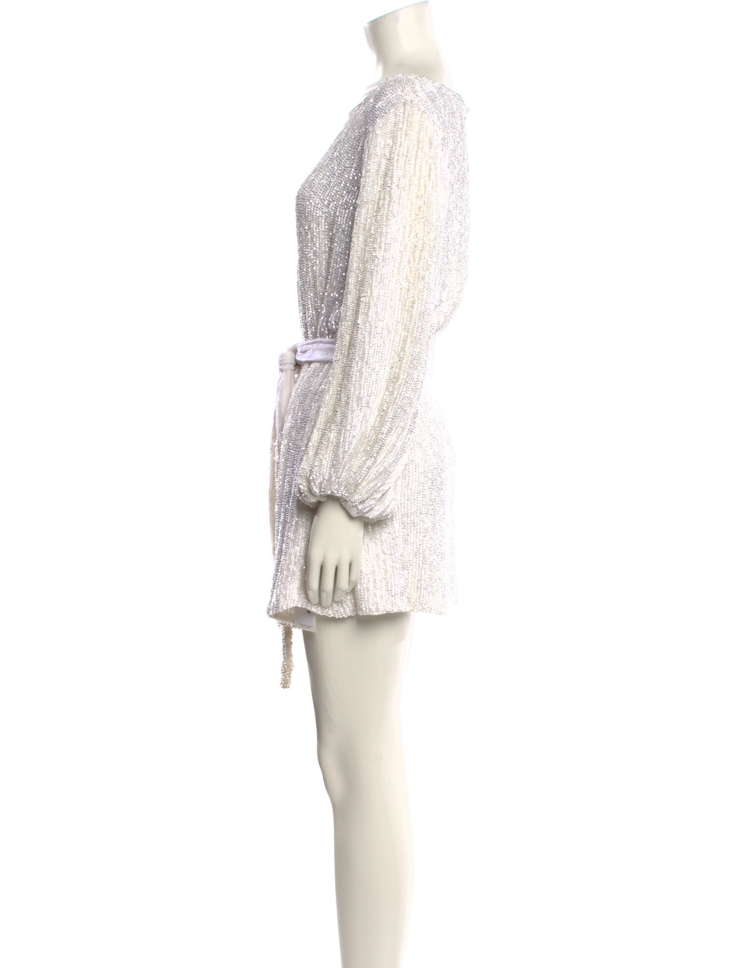 Retrofête Bateau Neckline Mini Dress