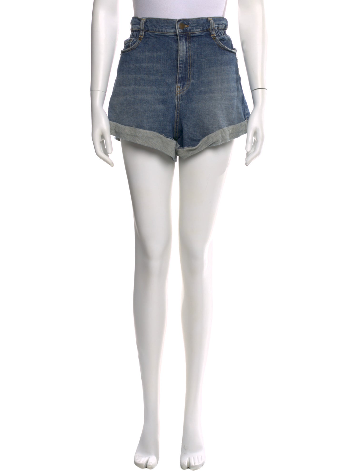 Retrofête Printed Mini Shorts