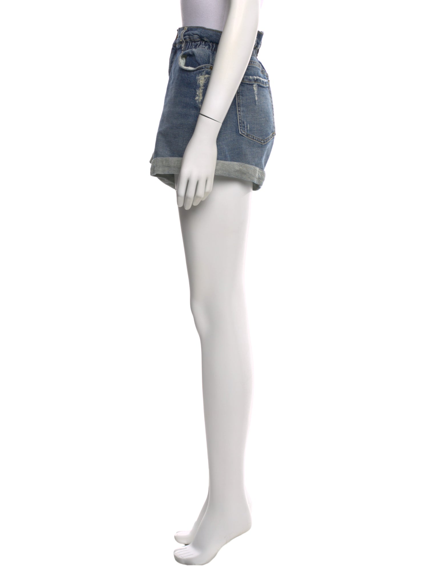 Retrofête Printed Mini Shorts