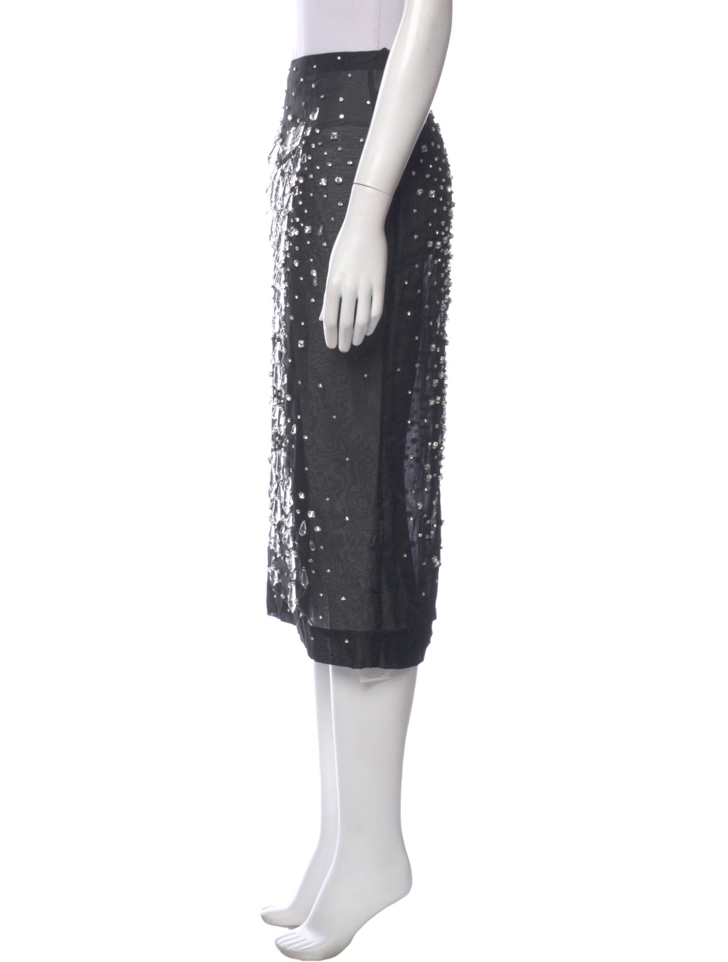 Retrofête Printed Midi Length Skirt