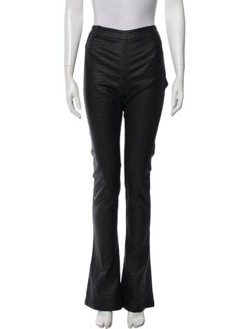 Pre-owned Retroféte Wide Leg Pants In Black