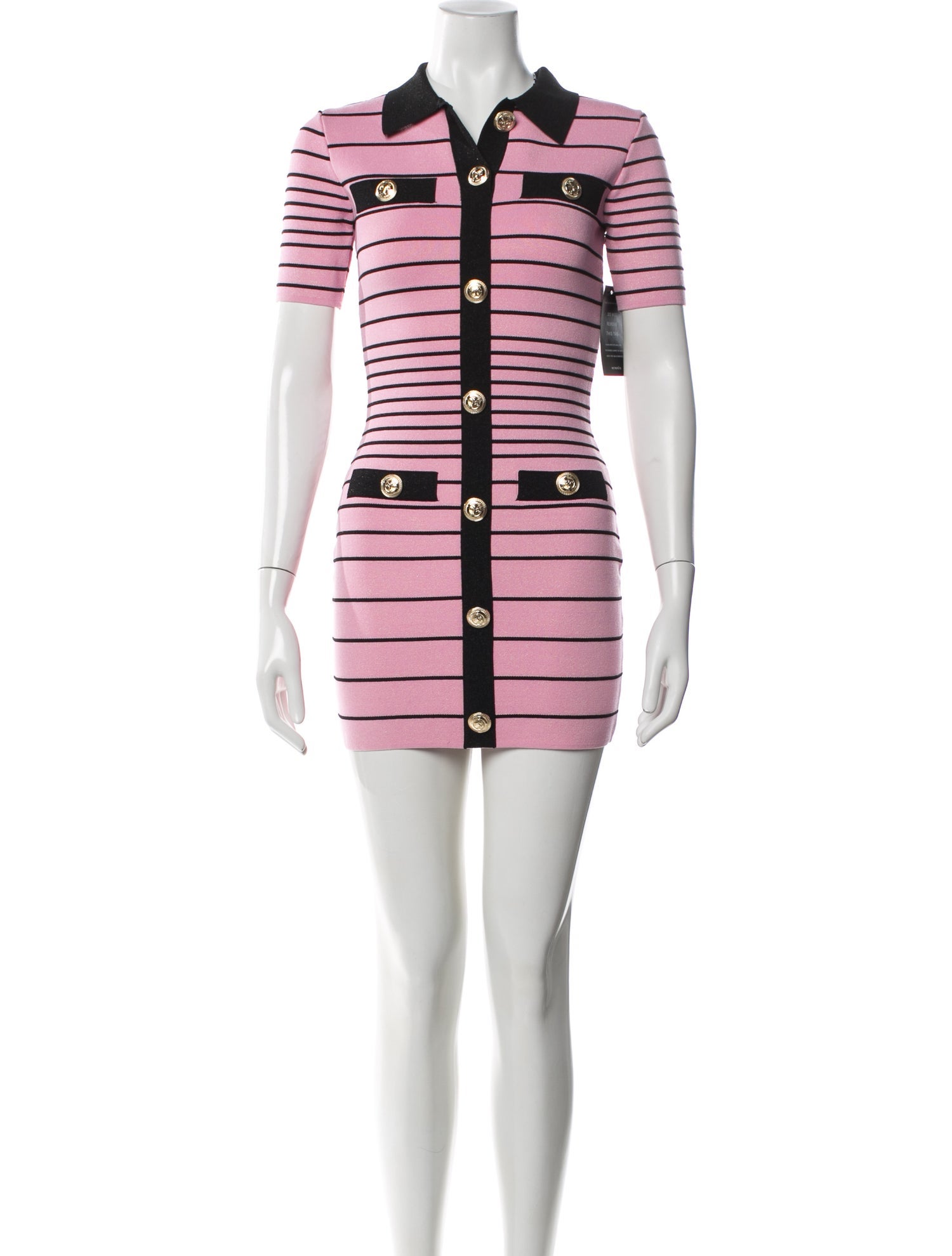 Retrofête Striped Mini Dress w/ Tags