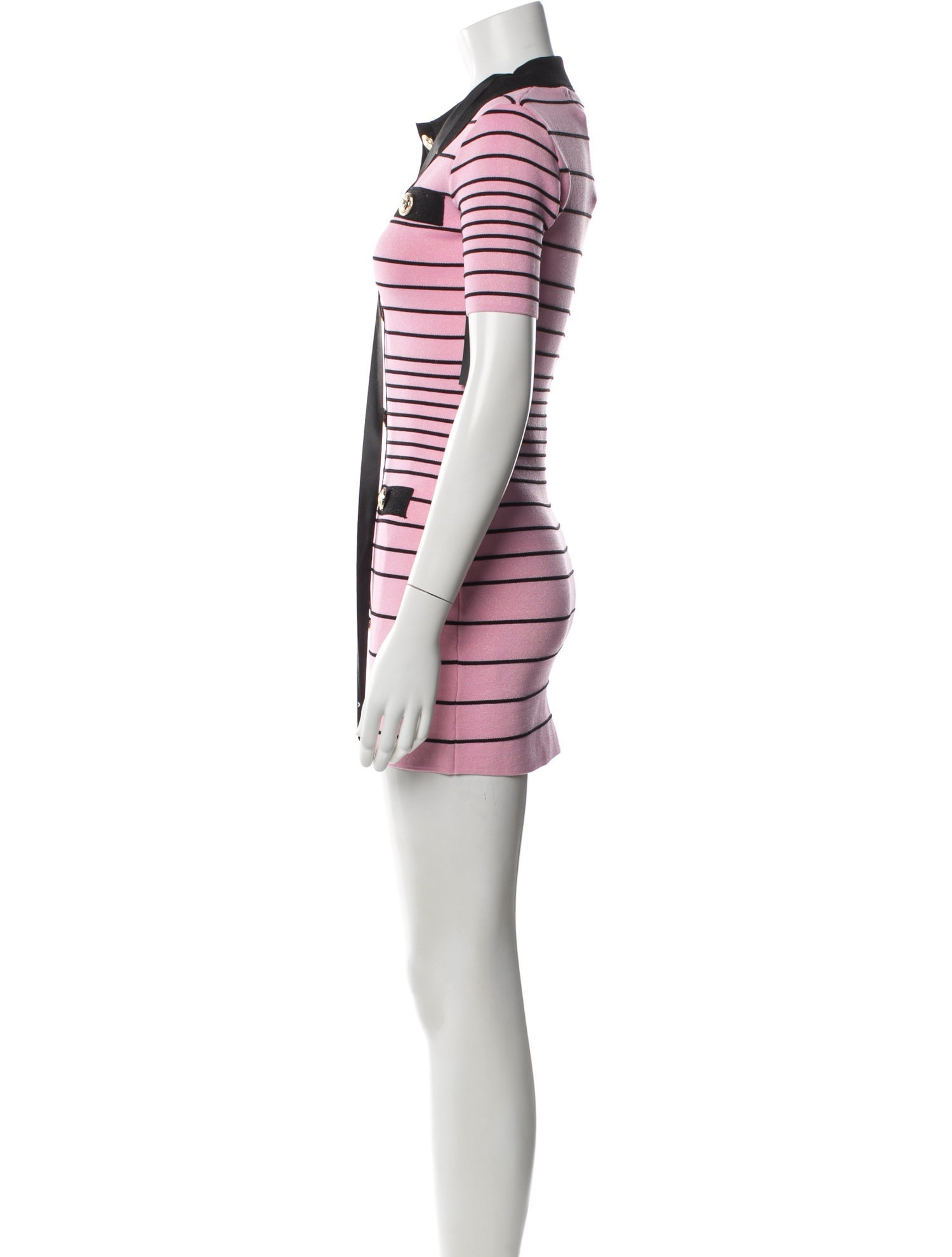 Retrofête Striped Mini Dress w/ Tags