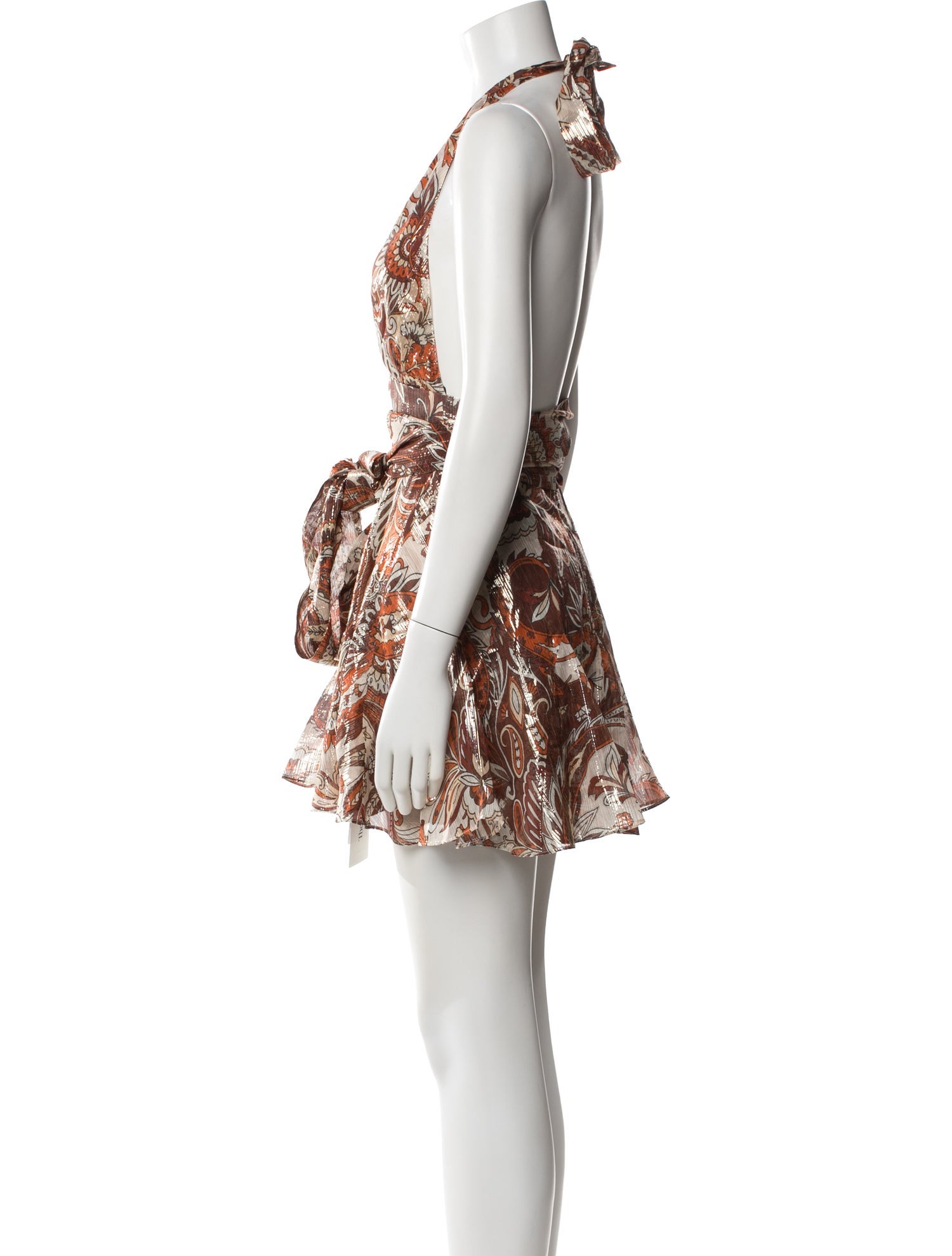Retrofête Silk Mini Dress w/ Tags