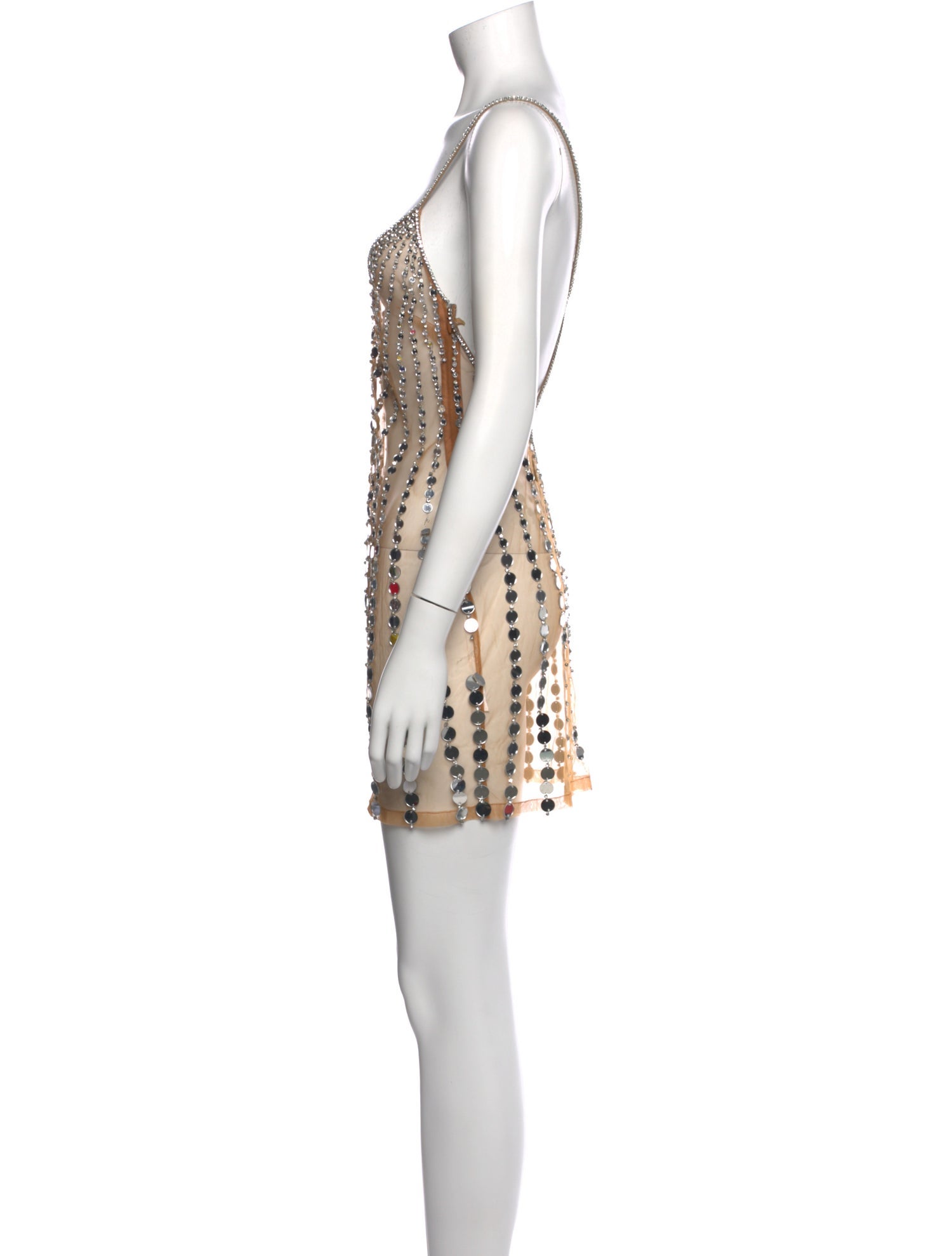 Retrofête Patterned Mini Dress