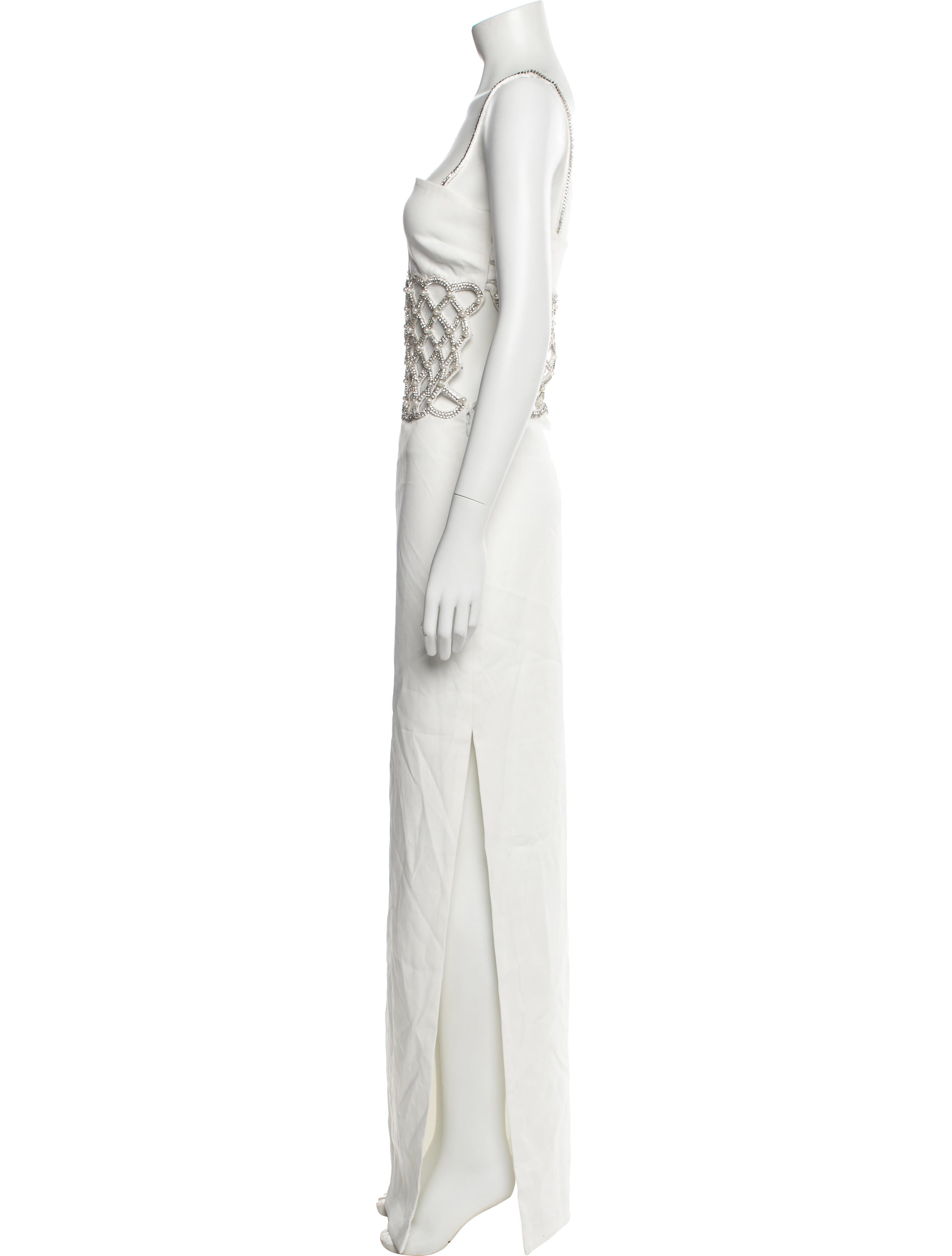 Retrofête Square Neckline Long Dress