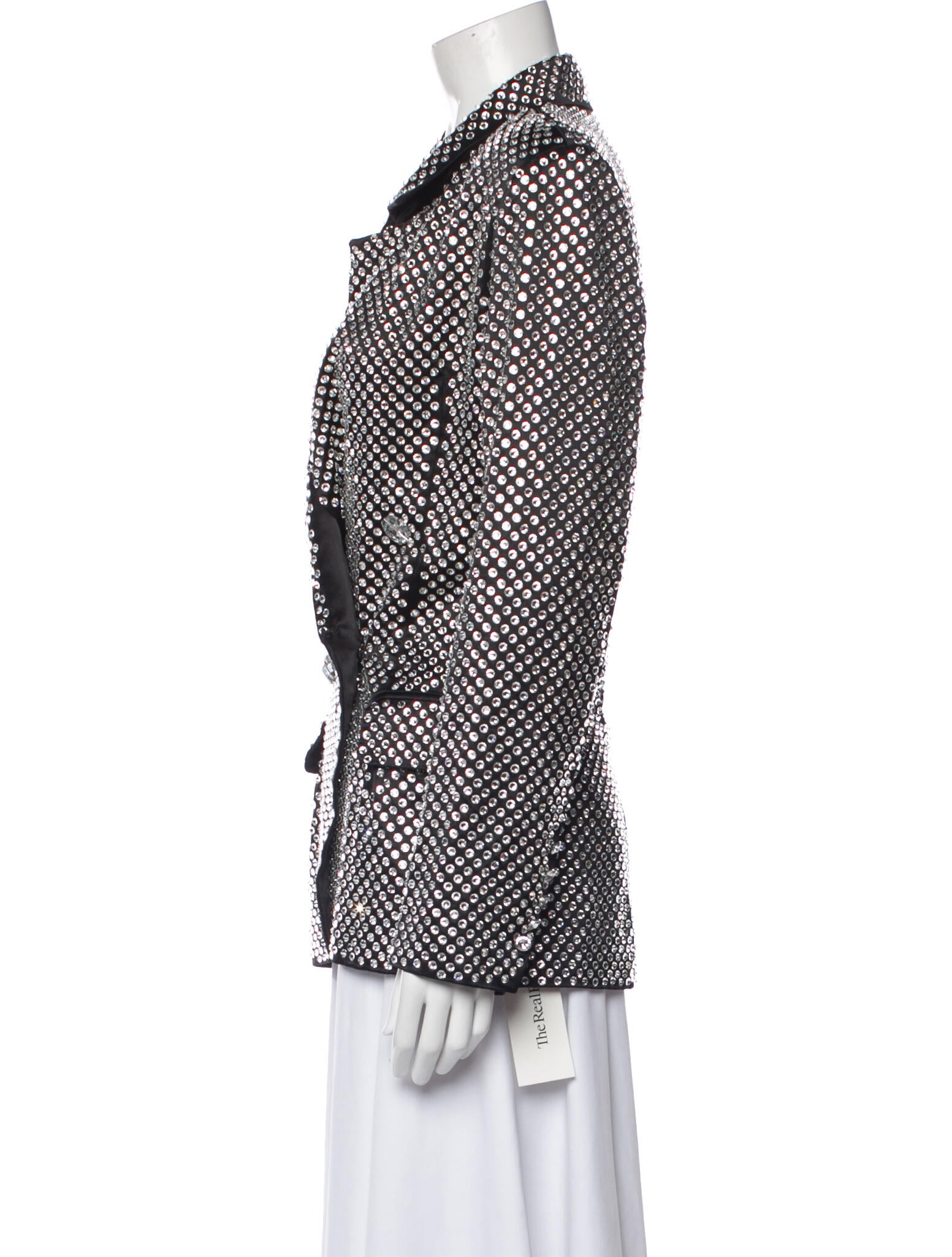 Retrofête Patterned Evening Jacket