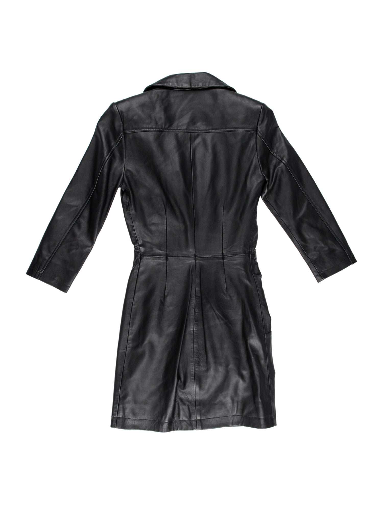 Retrofête Leather Mini Dress w/ Tags