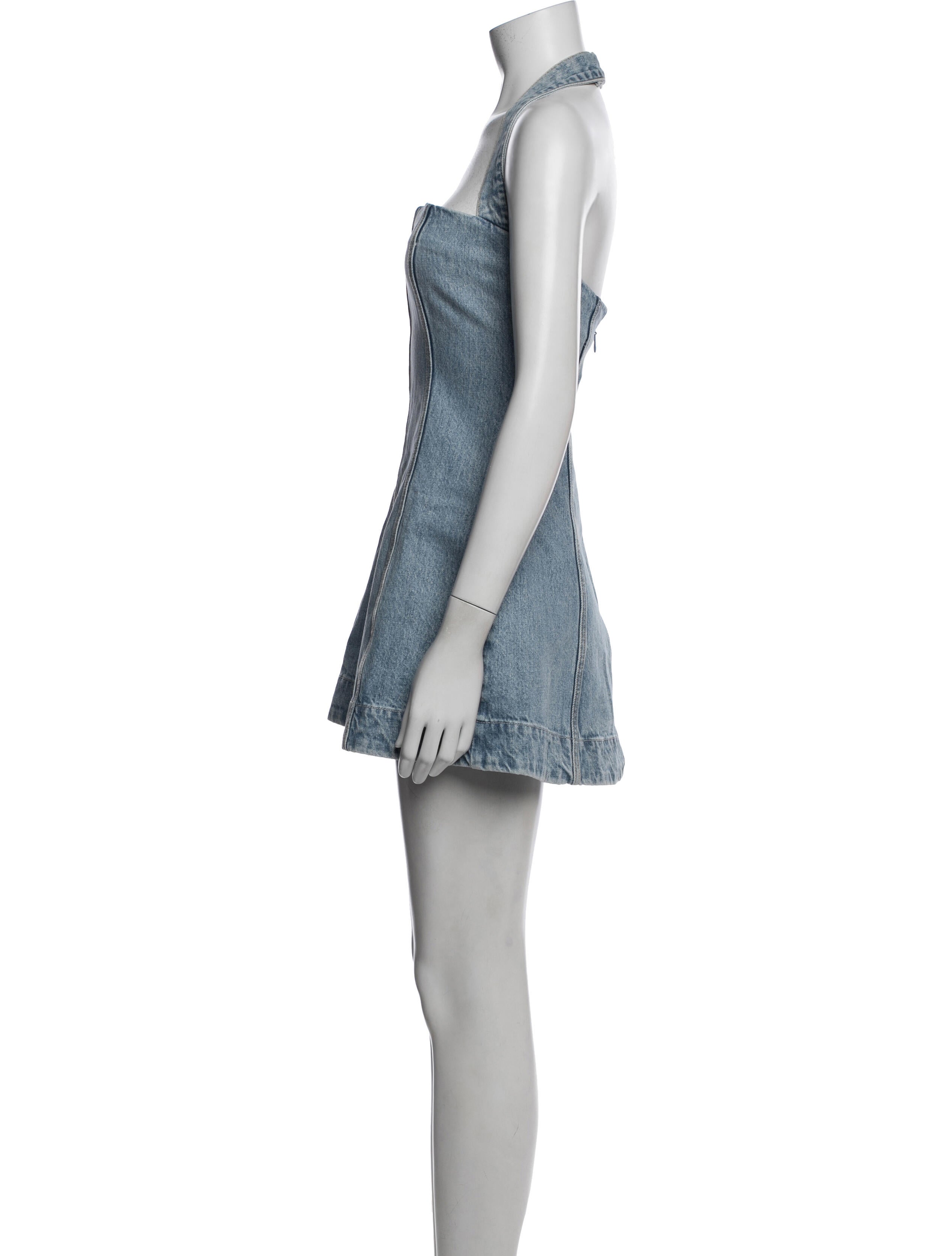 Retrofête Halterneck Mini Dress