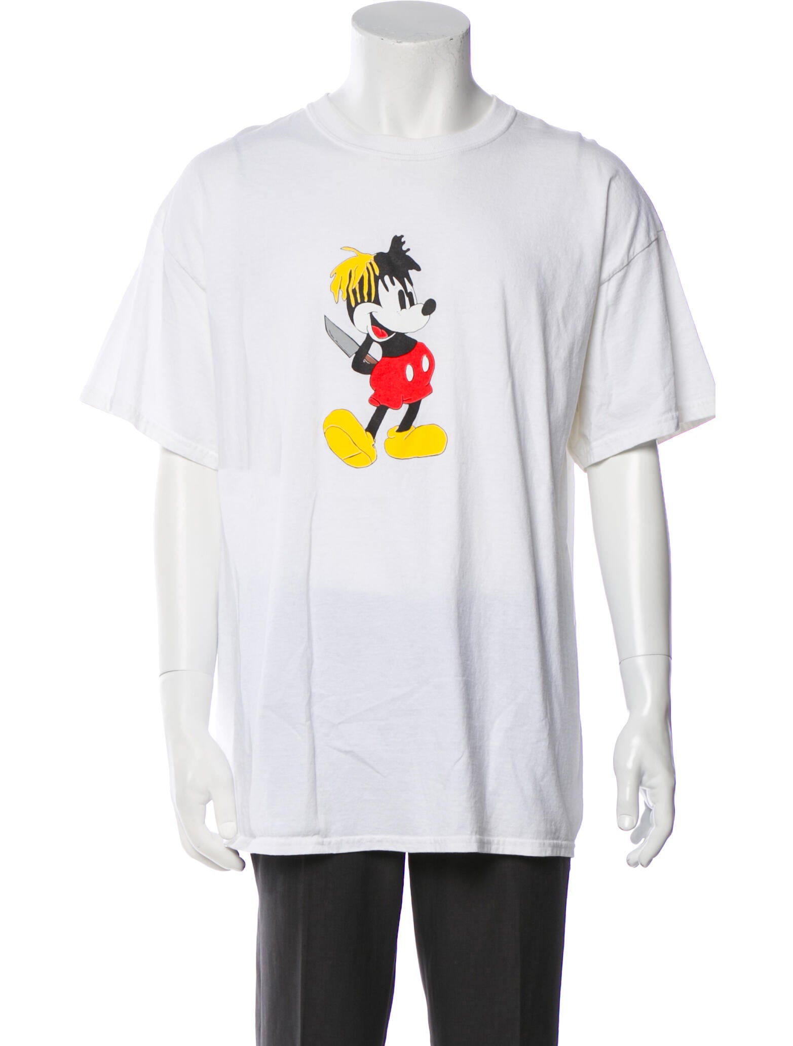 Revenge Graphic Print Crew Neck T-Shirt