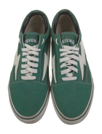 Revenge x Storm Suede Printed Athletic Sneakers