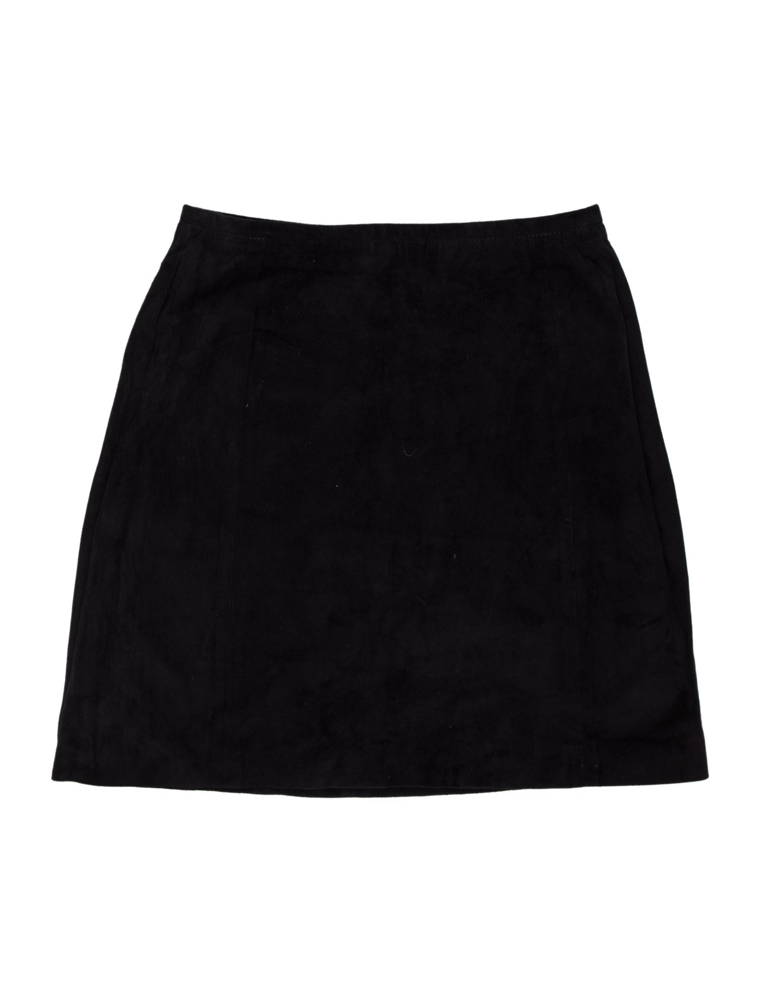 Ruffo Leather Mini Skirt