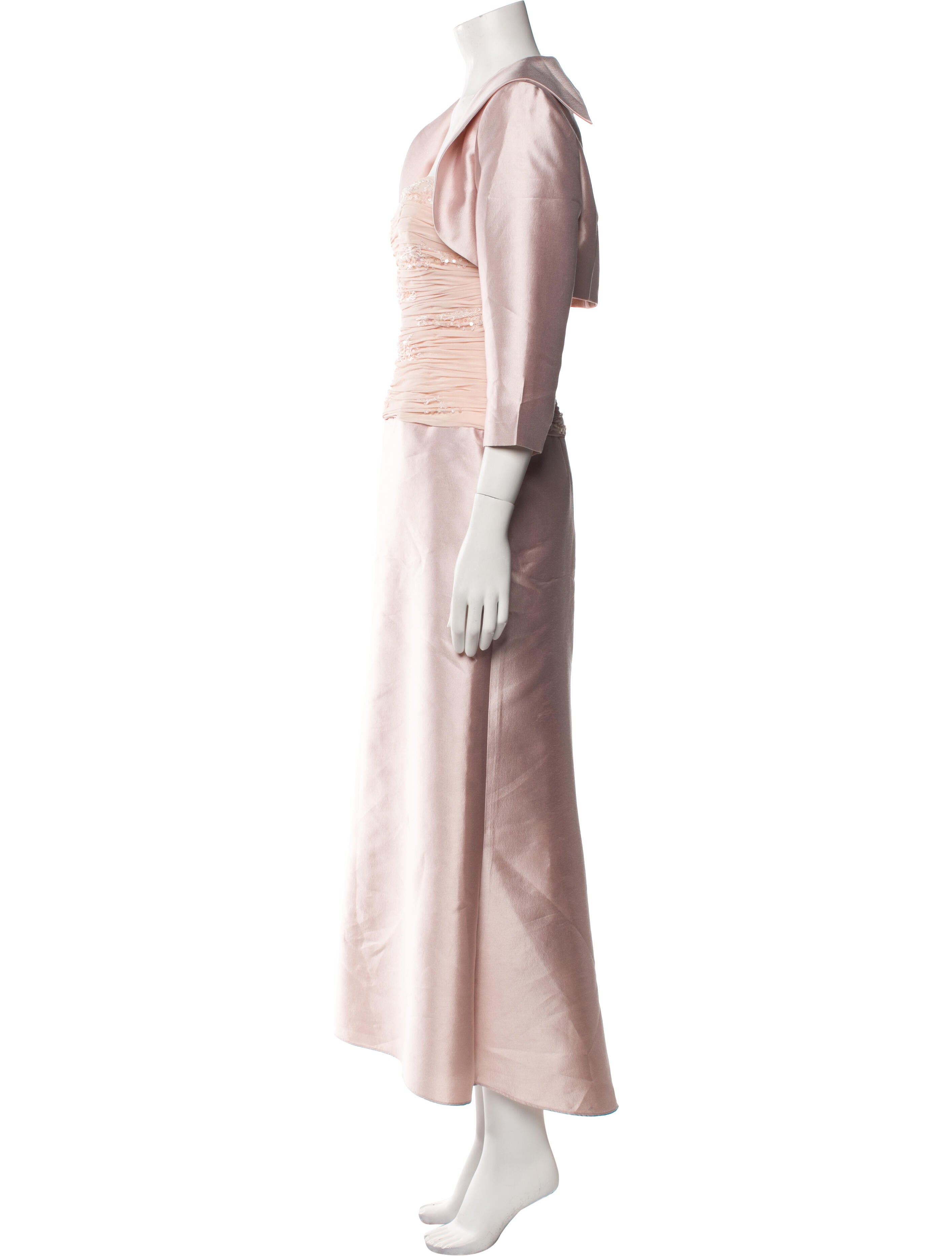 Rickie Freeman Silk Dress Set