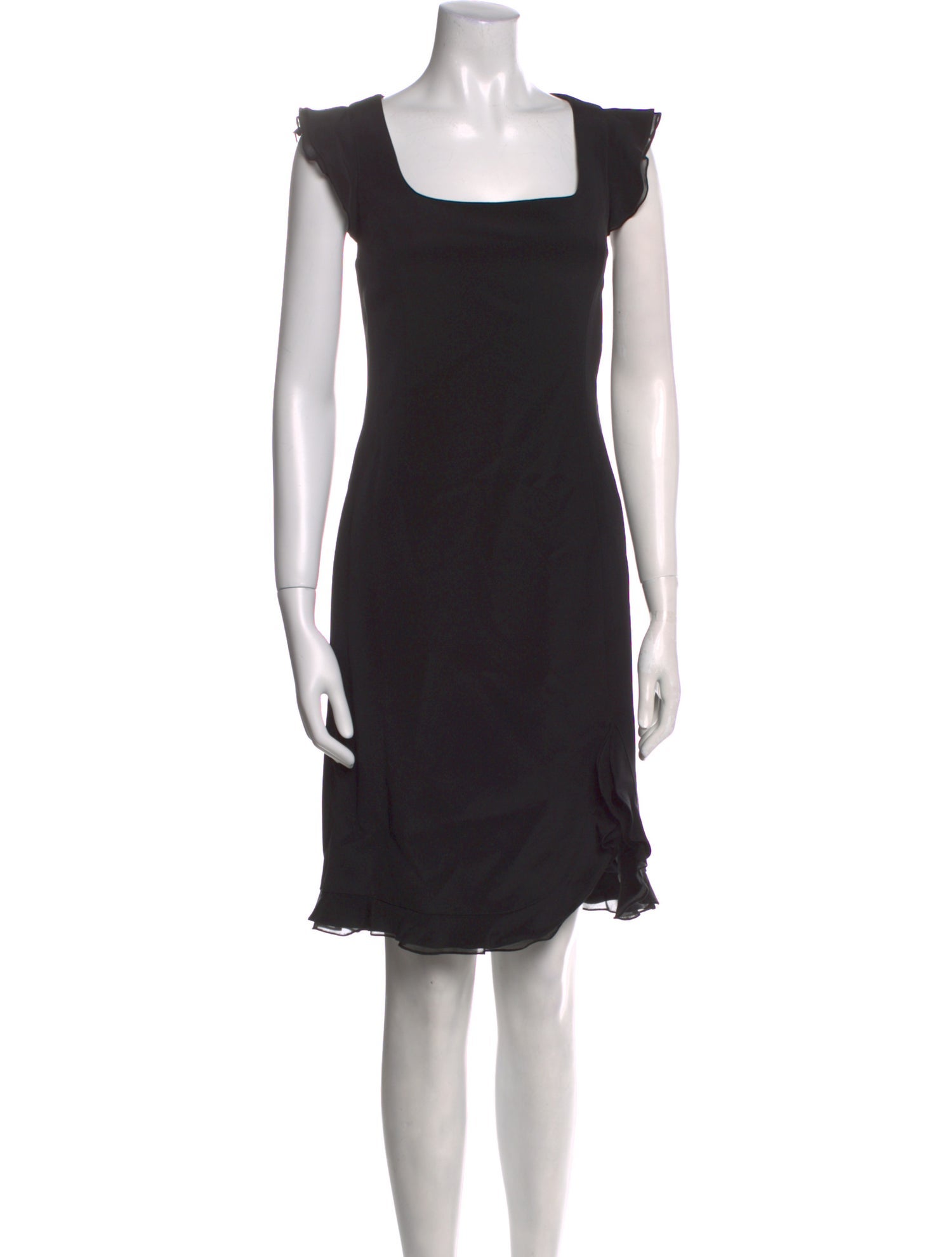 Rickie Freeman Silk Knee-Length Dress
