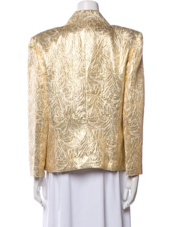 Rickie Freeman Silk Printed Blazer