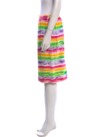 Rickie Freeman Silk Knee-Length Skirt