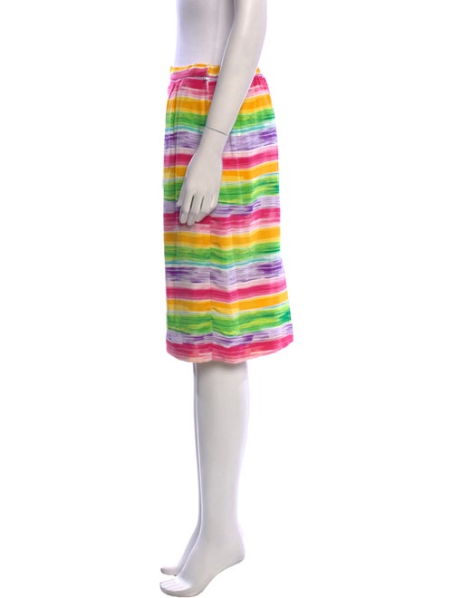 Rickie Freeman Silk Knee-Length Skirt