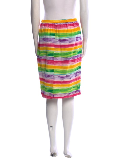Rickie Freeman Silk Knee-Length Skirt