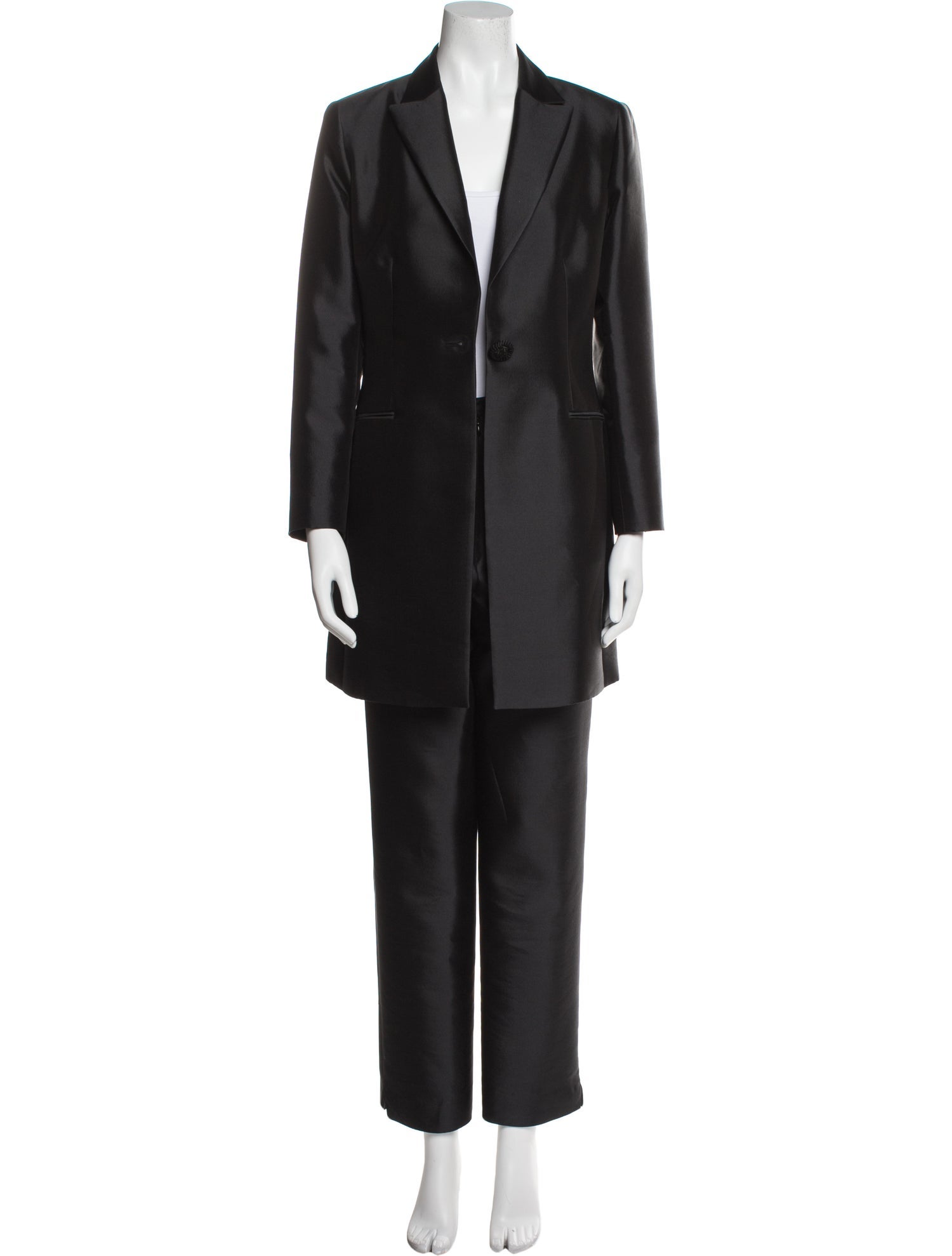 Rickie Freeman Vintage Silk Pantsuit