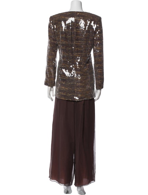 Rickie Freeman Silk Pant Set