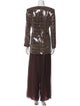 Rickie Freeman Silk Pant Set