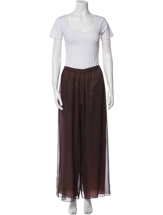 Rickie Freeman Silk Pant Set