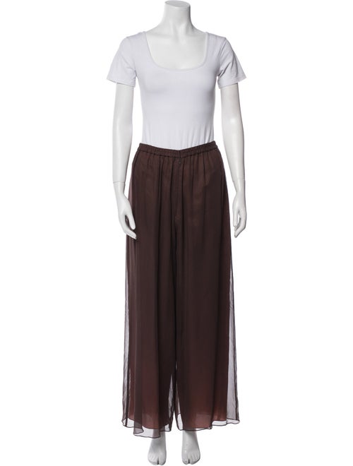 Rickie Freeman Silk Pant Set