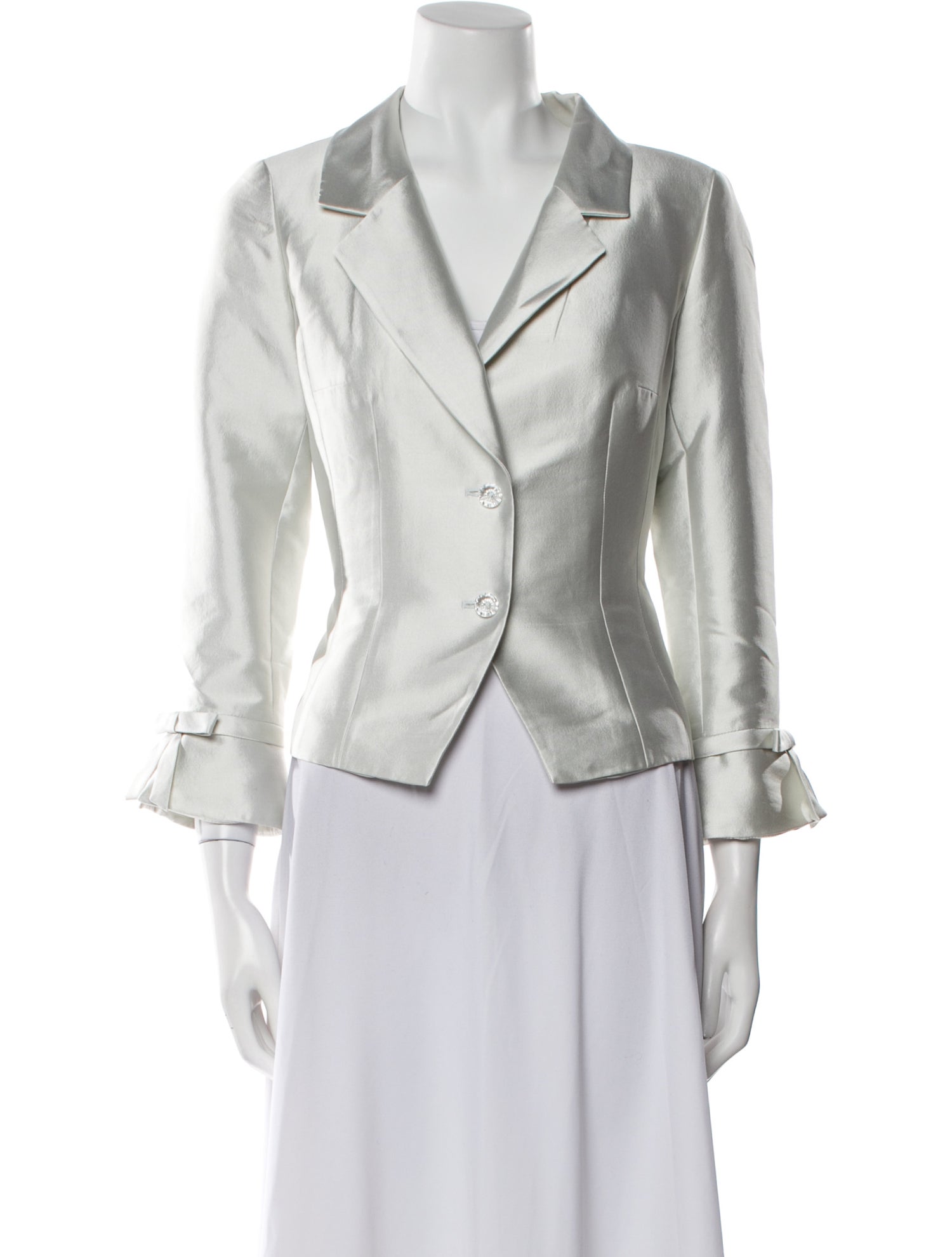Rickie Freeman Silk Blazer