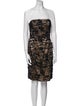 Rickie Freeman Silk Mini Dress
