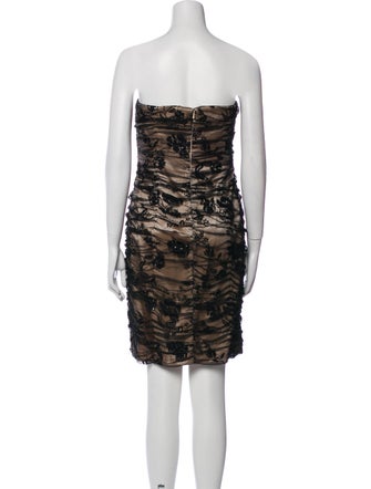Rickie Freeman Silk Mini Dress