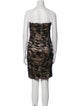 Rickie Freeman Silk Mini Dress