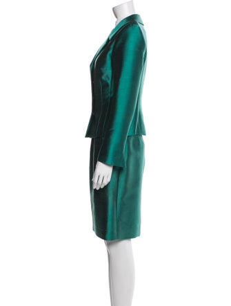 Rickie Freeman Silk Skirt Suit