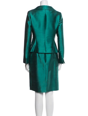 Rickie Freeman Silk Skirt Suit