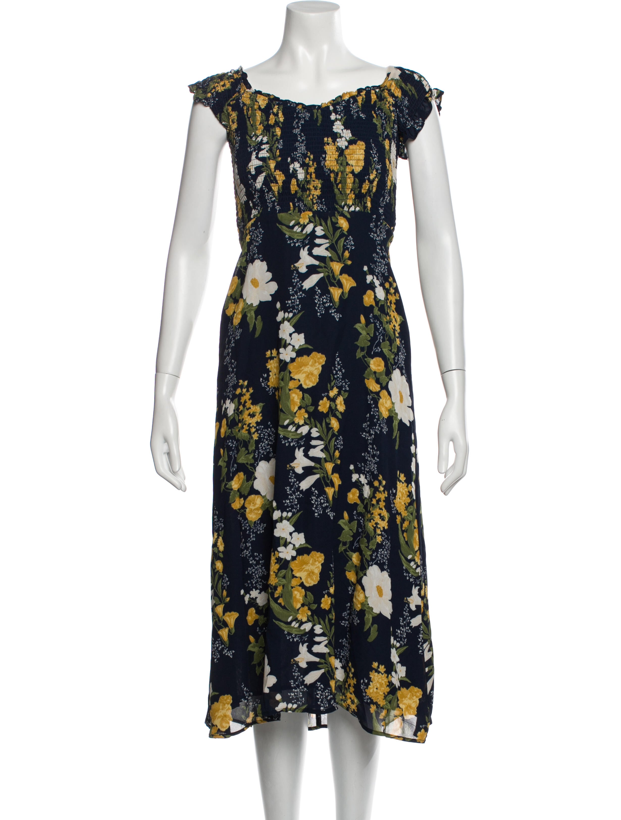 Reformation Murphy Midi Length Dress w/ Tags - Blue Dresses, Clothing -  WRFMN119746 | The RealReal