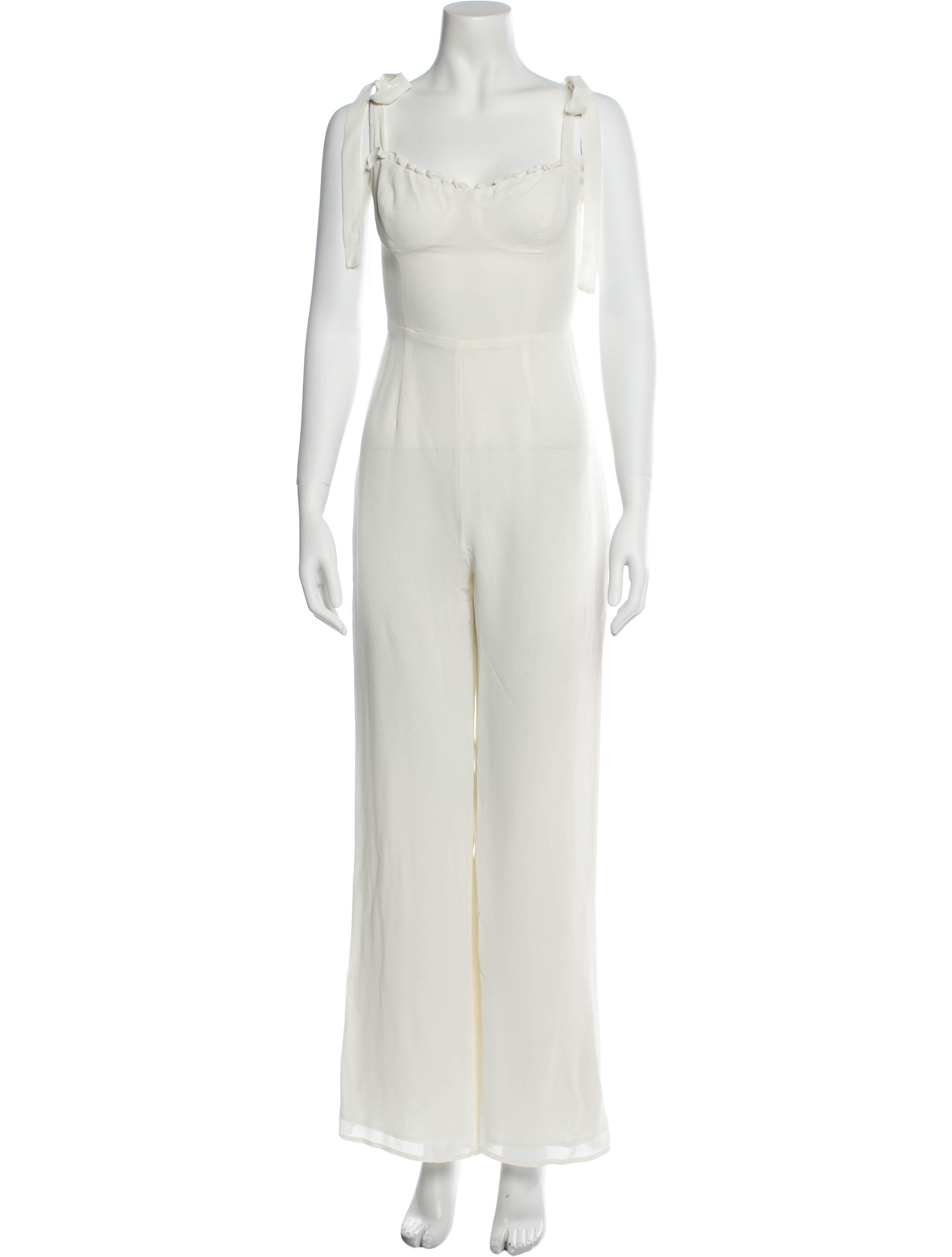 Reformation Square Neckline Jumpsuit