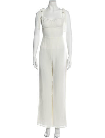 Reformation Jumpsuits and Rompers Square Neckline Jumpsuit Petite