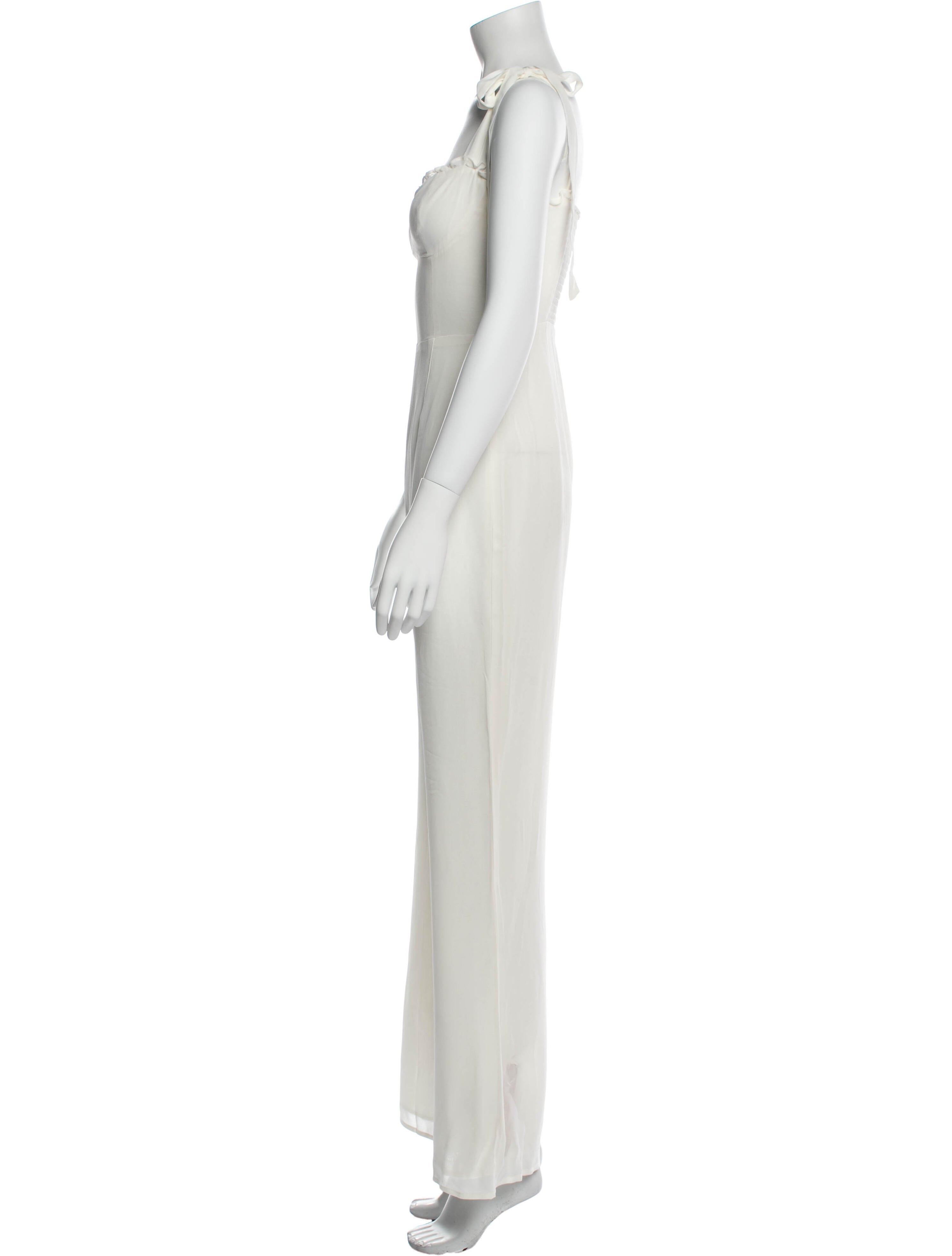 Reformation Square Neckline Jumpsuit