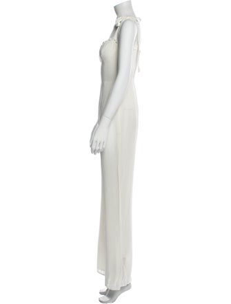 Reformation Square Neckline Jumpsuit