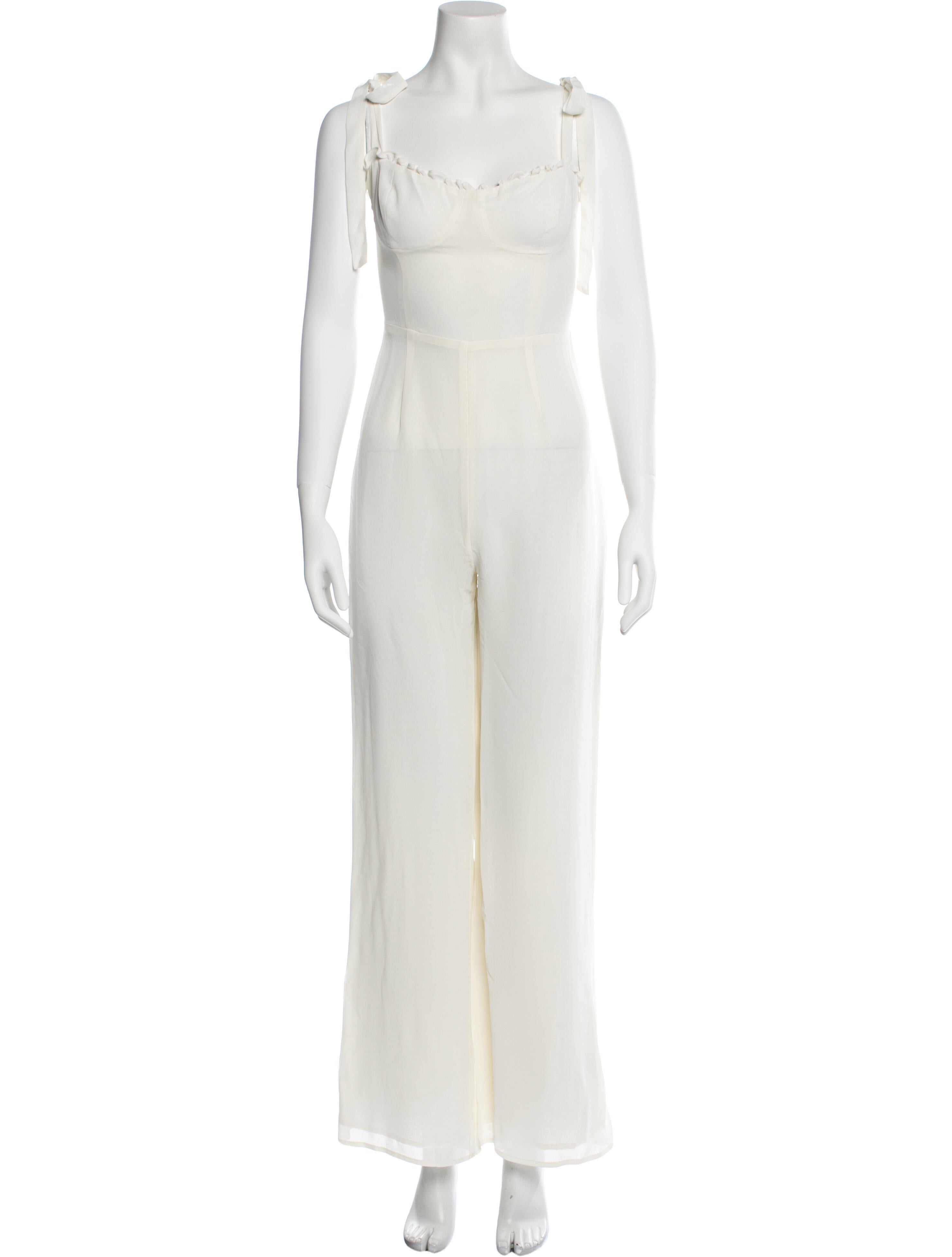 Reformation Square Neckline Jumpsuit