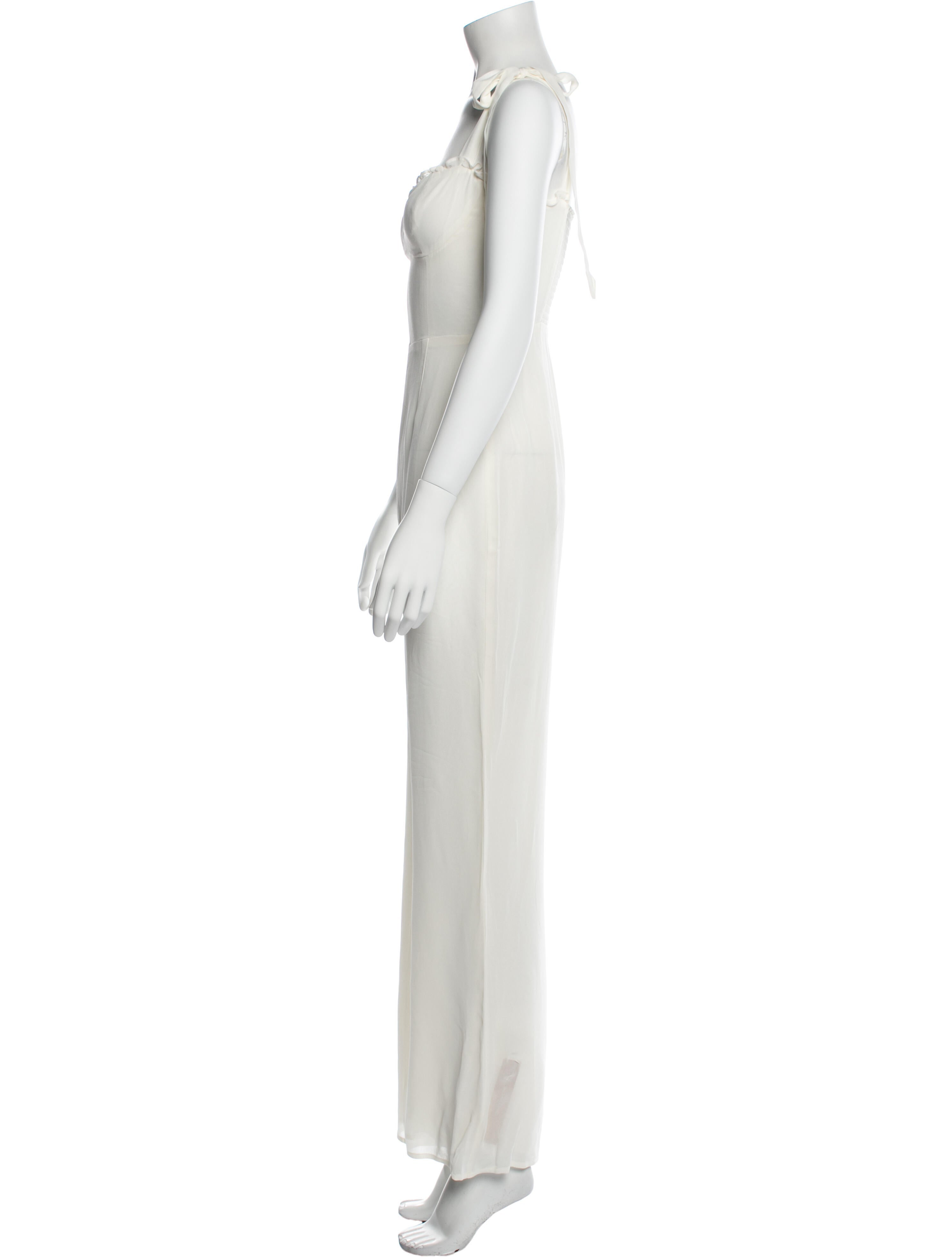 Reformation Square Neckline Jumpsuit