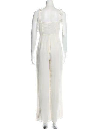 Reformation Square Neckline Jumpsuit