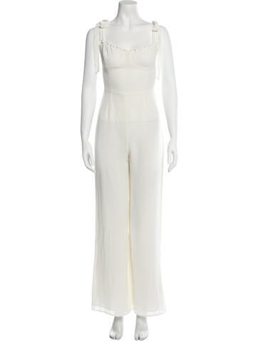 Reformation Jumpsuits and Rompers Square Neckline Jumpsuit Petite