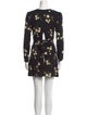 Reformation Floral Print Mini Dress