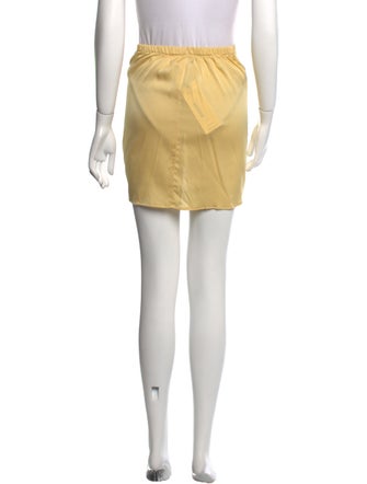 Reformation Ruffle Embellishment Mini Skirt